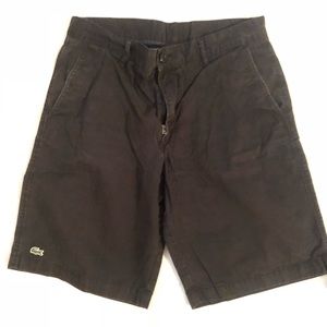 Men’s Lacoste gray shorts